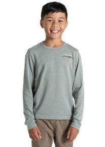 Craghoppers Kids Nosilife Cruz LS Shirt lichen green T52 - Gr&ouml;&szlig;e 9-10 Jahre (140 Kinder) CKT599