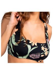 Roxy Print Beach Classics Dcup Bikini-Top Damen (Gr S |schwarz)