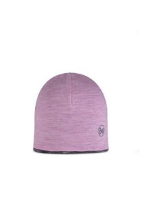 Buff LW Merino Wool Reversible Hat M&uuml;tze Kinder Wandern (Gr One Size |rosa)