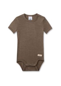 Sanetta Wool Body S/S Merinounterw&auml;sche Kinder (Gr 68/74 |braun)