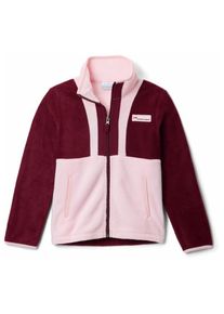 Columbia Back Bowl II Full Zip Fleece Fleecejacke Kinder Trekking (Gr XS |rot/rosa)