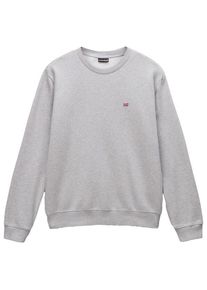 Napapijri Balis Crew 1 Pullover Herren Alltag (Gr S |grau)