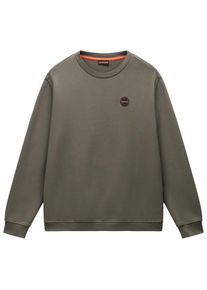 Napapijri B-Badge Crew 1 Pullover Herren (Gr XL |braun/grau)