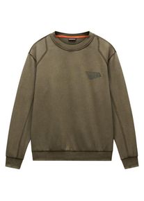Napapijri B-Aren Crew Pullover Herren (Gr XL |braun)