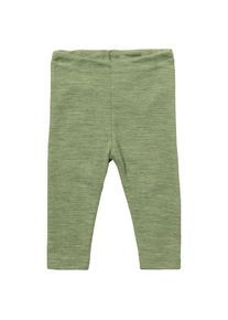 Fleecehose Engel Baby-Leggings Feinripp Kinder (Gr 62/68 |oliv)