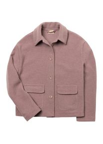 Woll- & Merinojacke Engel Jacke Damen (Gr 34/36 |braun/rosa)