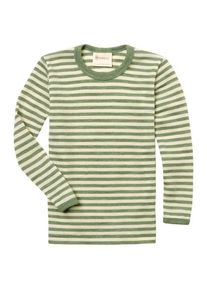 Engel Kinder Shirt L/S Merinounterw&auml;sche Kinder Alltag (Gr 128 |oliv)