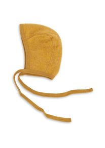 Mütze Engel Baby-Häubchen Kinder (Gr 50/56 |gelb)