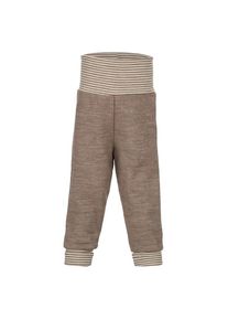 Trainingshose Engel Baby-Hose Lang mit Nabelbund Kinder (Gr 62/68 |braun)