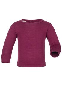 Engel Baby Pullover Merinoshirt Kinder Alltag (Gr 62/68 |lila)