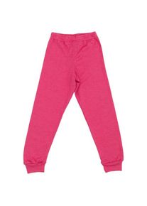 Merinounterwäsche Engel Kinder-Schlafanzughose Kinder (Gr 128 |rosa)