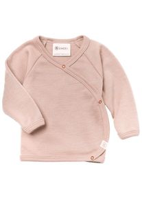Engel Baby-Wickelshirt Merinolongsleeve Kinder (Gr 50/56 |rosa)