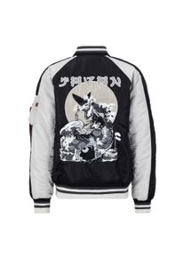 Herren Bomberjacke "Alpha Industries Men - Bomber Jackets", schwarz, Gr. S, Alpha Industries, Obermaterial: 100% Nylon, Futter: 100% Nylon, Füllung: