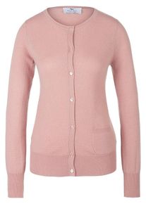 Peter Hahn - Strickjacke aus 100% Premium-Kaschmir, rosé, Gr. 36 / S - Kaschmir