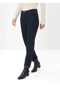 Brax Damen Five-Pocket-Hose Style CAROLA NAVY, dunkelblau, Gr. 36L