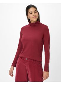 Brax Damen Shirt Style CARINA L mulberry, dunkelrot, Gr. 46