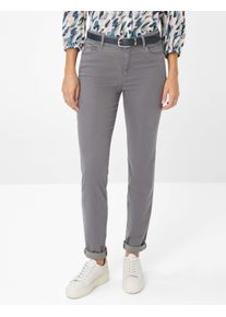 Brax Damen Five-Pocket-Hose Style SHAKIRA SMOKE GREY, grau, Gr. 46L