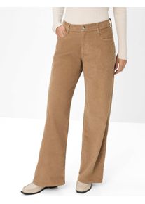 Brax Damen Cordhose Style MORGAN WALNUT, Beige, Gr. 44K