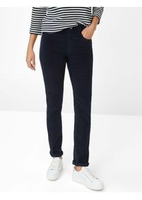 Brax Damen Cordhose Style MARY NAVY, dunkelblau, Gr. 48K