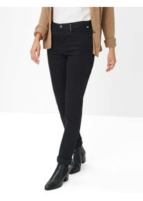 Brax Damen Five-Pocket-Hose Style MARY CLEAN BLACK BLACK, denim schwarz, Gr. 46K
