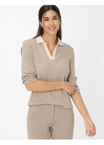 Brax Damen Shirt Style CLEO M taupe, hellbraun, Gr. 40