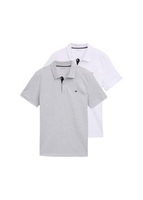 Tom Tailor Poloshirt, (Packung, 2 tlg.), im Doppelpack