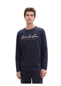 Tom Tailor Langarmshirt, mit Logo-Print