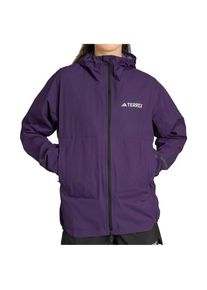 adidas terrex Terrex Xperior 2.5L Light Rain.Rdy Regenjacke Damen Trailrunning (Gr L |lila |wasserdicht)