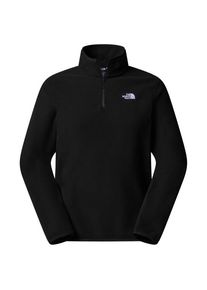 The North Face Glacier Fleece 1/4 Zip Jacket Fleecepullover Herren (Gr S |schwarz)