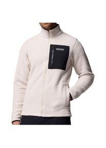 Columbia Jasper Ridge Pebbled Full Zip Fleece Fleecejacke Men (Gr S |weiß)