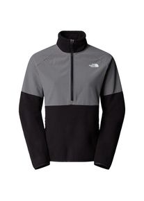 The North Face Glacier Heavyweight 1/2 Zip Jacket Fleecepullover Damen (Gr XXL |schwarz/grau)
