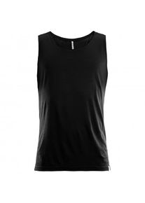 Aclima Lightwool Singlet Merinounterwäsche Herren (Gr XS |schwarz)