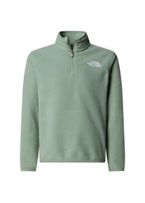 Fleecepullover The North Face Teen's Glacier 1/4 Zip Pullover Kinder (Gr S |gr&uuml;n)
