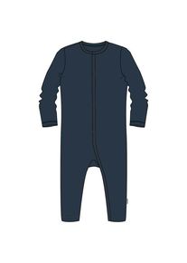 Mikk-line Wool/Bamboo L/S Suit Overall Kinder (Gr 62 |blau)