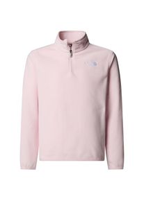 The North Face Teens Glacier 1/4 Zip Pullover Fleecepullover Kinder (Gr M |rosa)