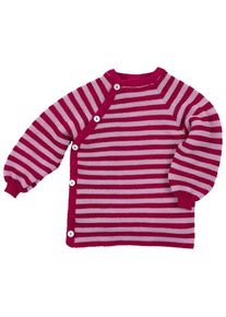 Reiff Ringelschlüttli Merinopullover Kinder (Gr 62/68 |rosa)