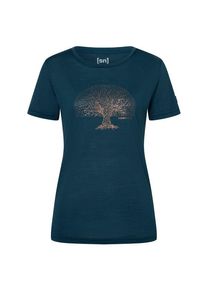 super.natural Tree of Knowledge Tee Merinoshirt Women (Größe L |blau)