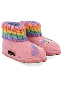 Hüttenschuhe Haflinger Fairy Tale Kinder (Gr 26 |rosa)