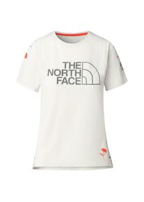 The North Face Summit High Trail S/S -Graphic Laufshirt Damen (Gr XS |calacatta)