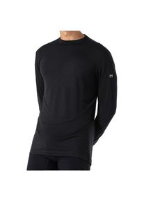 Langarm Unterhemde super.natural Tundra 175 L/S Herren (Gr L |schwarz)