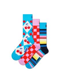 Happy Socks Strümpfe CHECKS AND STRIPES Socken 3er Pack