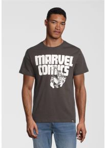 Recovered Herren T-Shirt "Spidey Black", schwarz, casual, Gr. XXL, bedruckt, 100% Baumwolle, Shirts, mit coolem Marvel-Print