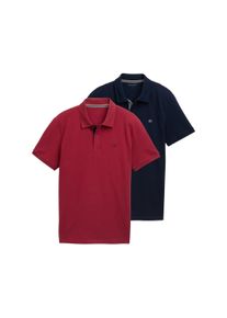 Tom Tailor Poloshirt, (Packung, 2 tlg.), im Doppelpack