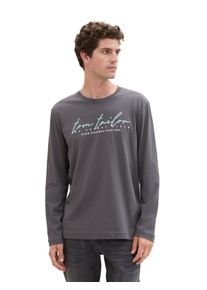 Tom Tailor Langarmshirt, mit Logo-Print