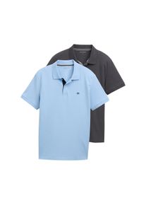 Tom Tailor Poloshirt, (Packung, 2 tlg.), im Doppelpack