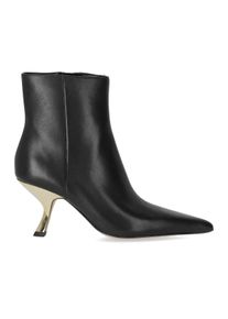 Michael Kors Stiefel - Luna Black Heeled Ankle Boot - Gr. 38 (EU) - in Schwarz - f&uuml;r Damen