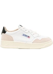 Autry Low-Top Sneaker - "Medalist" Low-Top Sneakers &ndash; White - Gr. 44 (EU) - in Wei&szlig; - f&uuml;r Damen