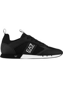 EA7 Emporio Armani EA7 Low-Top Sneaker - Heren Sneaker - Gr. 40_2_3 - in Schwarz - f&uuml;r Damen