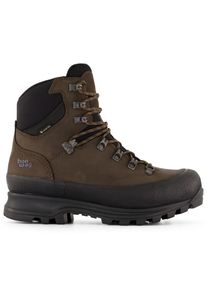 Hanwag Nazcat II Wide GTX Wanderschuhe Herren (Gr 44 |schwarz/braun |wasserdicht)