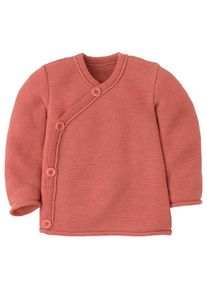 Disana Melange-Jacke Merinojacke Kinder Alltag (Gr 74/80 |rot/rosa)